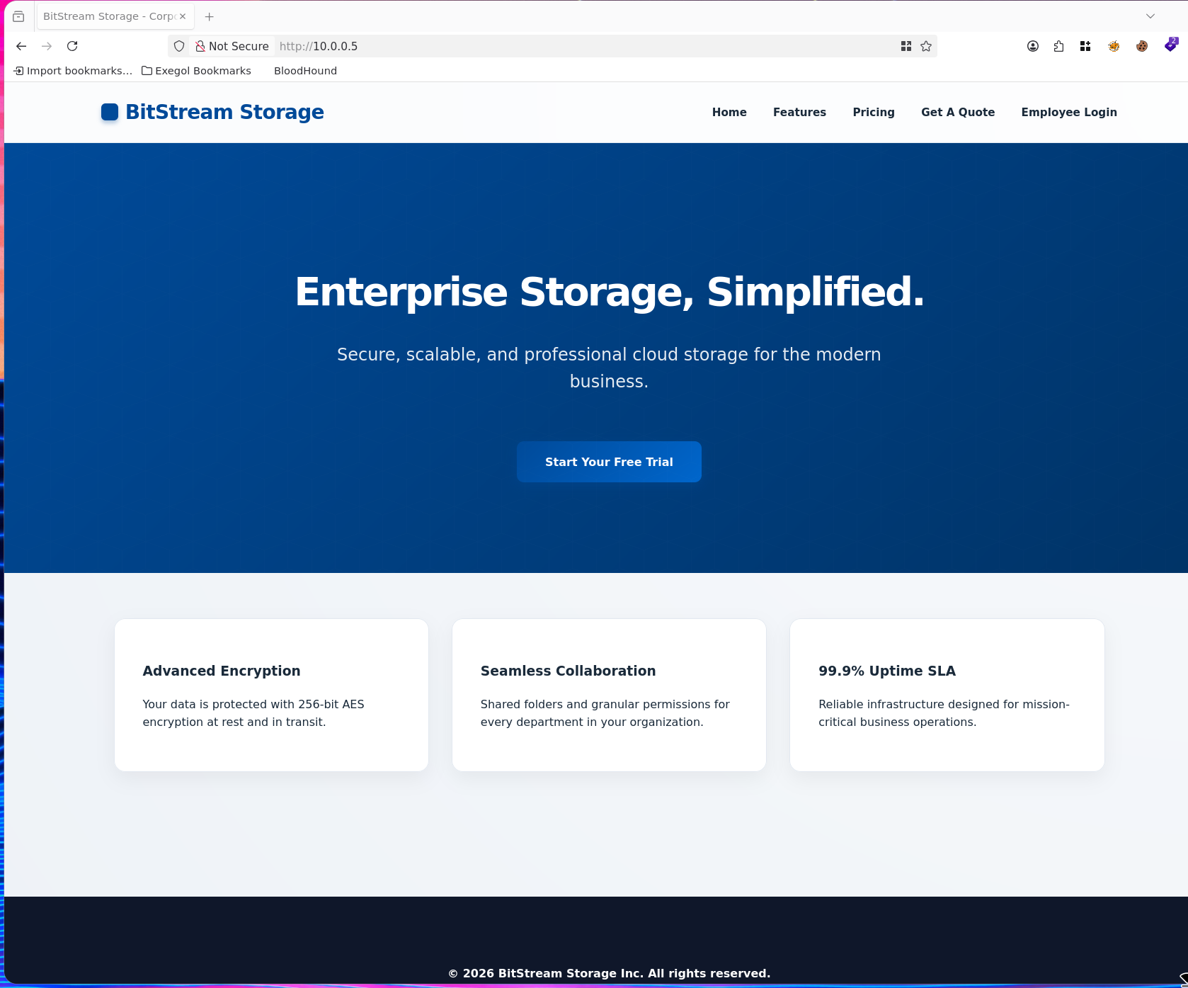 BitStream Homepage