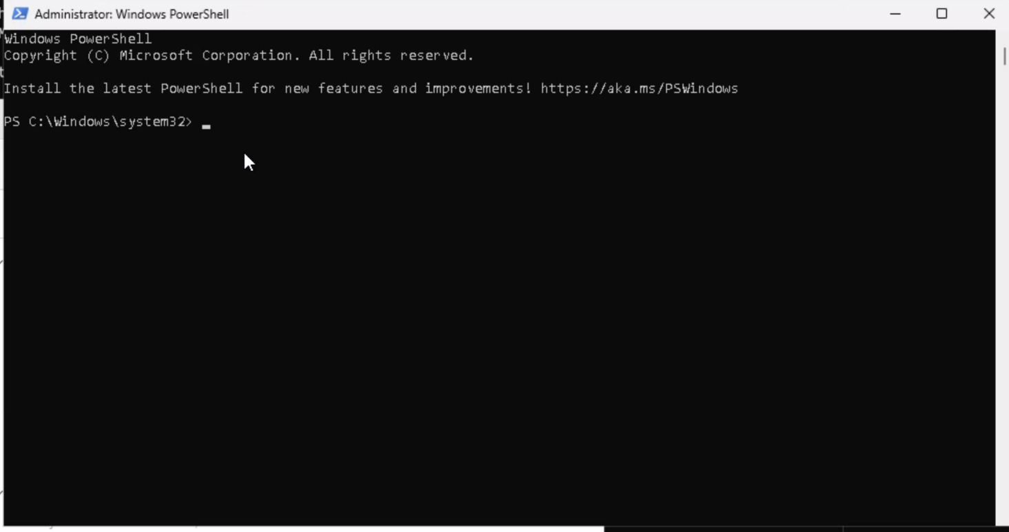 PowerShell as Admin via Explorer