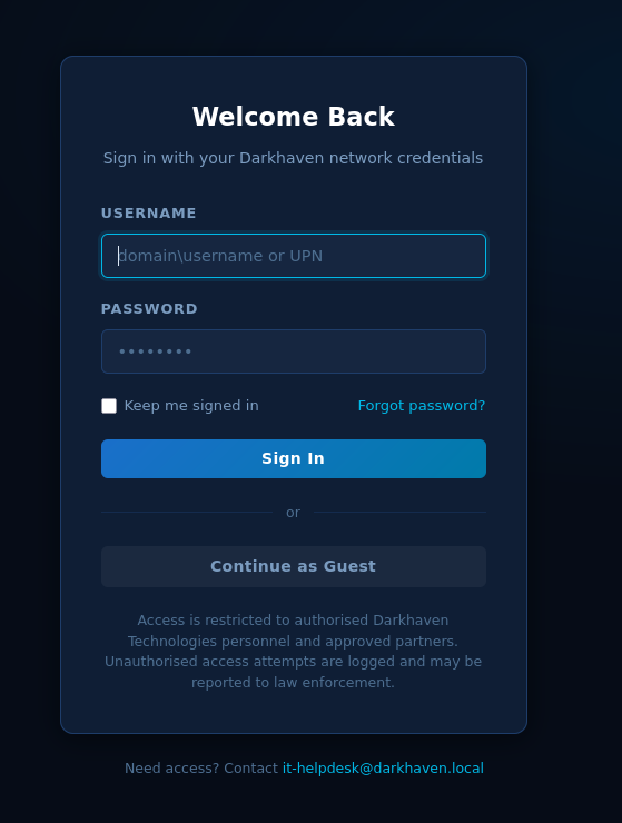 Client Portal Login