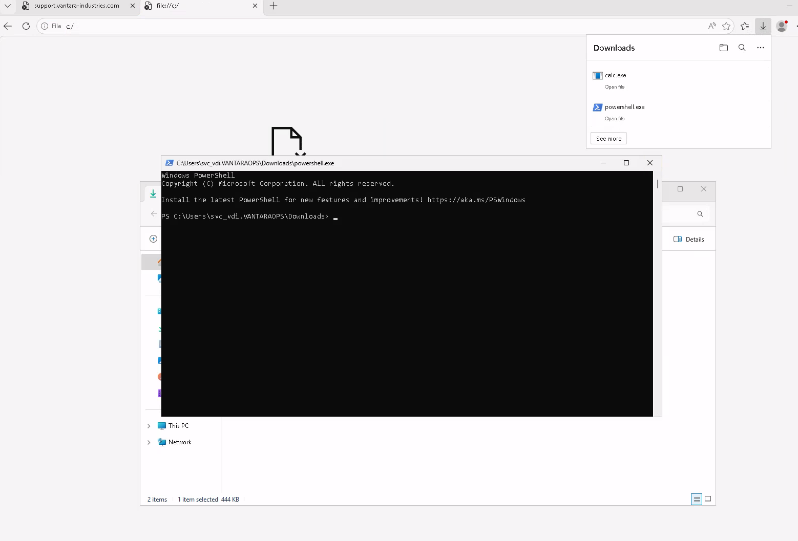 file:// Protocol Triggering Execution Dialog