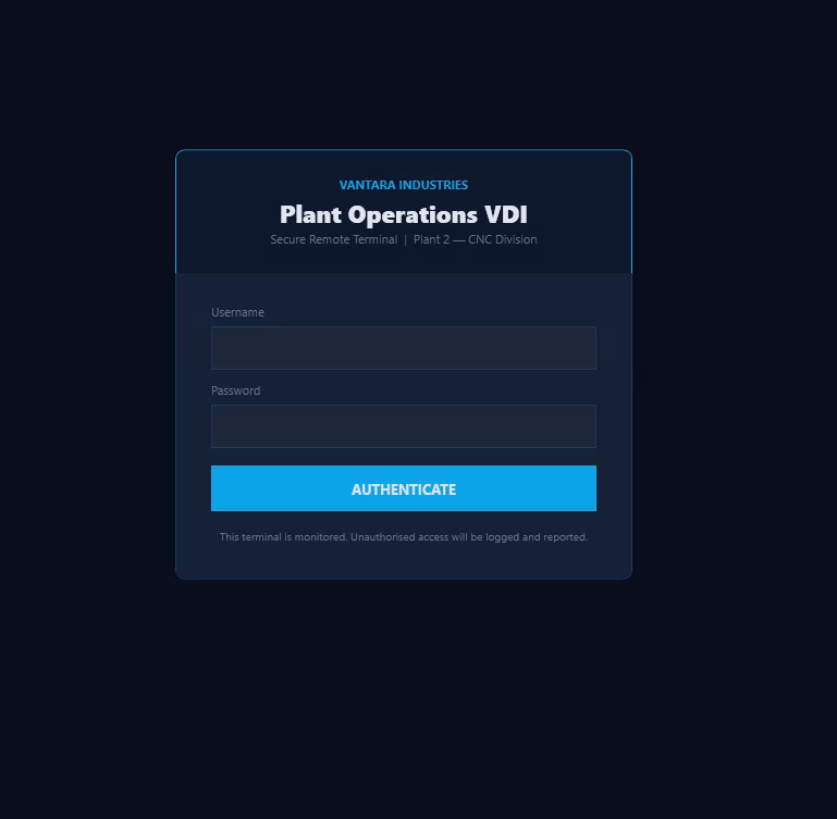 RDP Login as svc_vdi